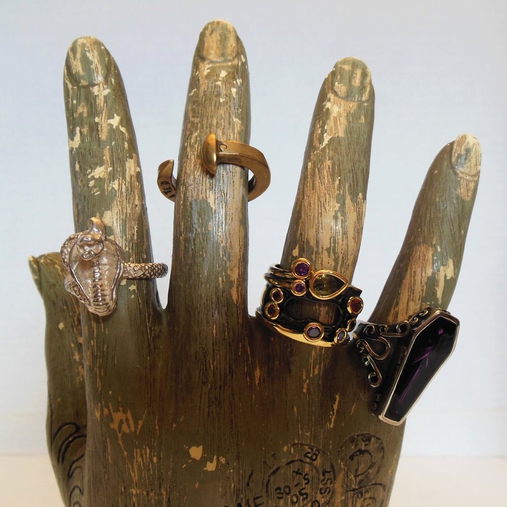Ring Assortment of Silver, Copper and Gold Tones - 4